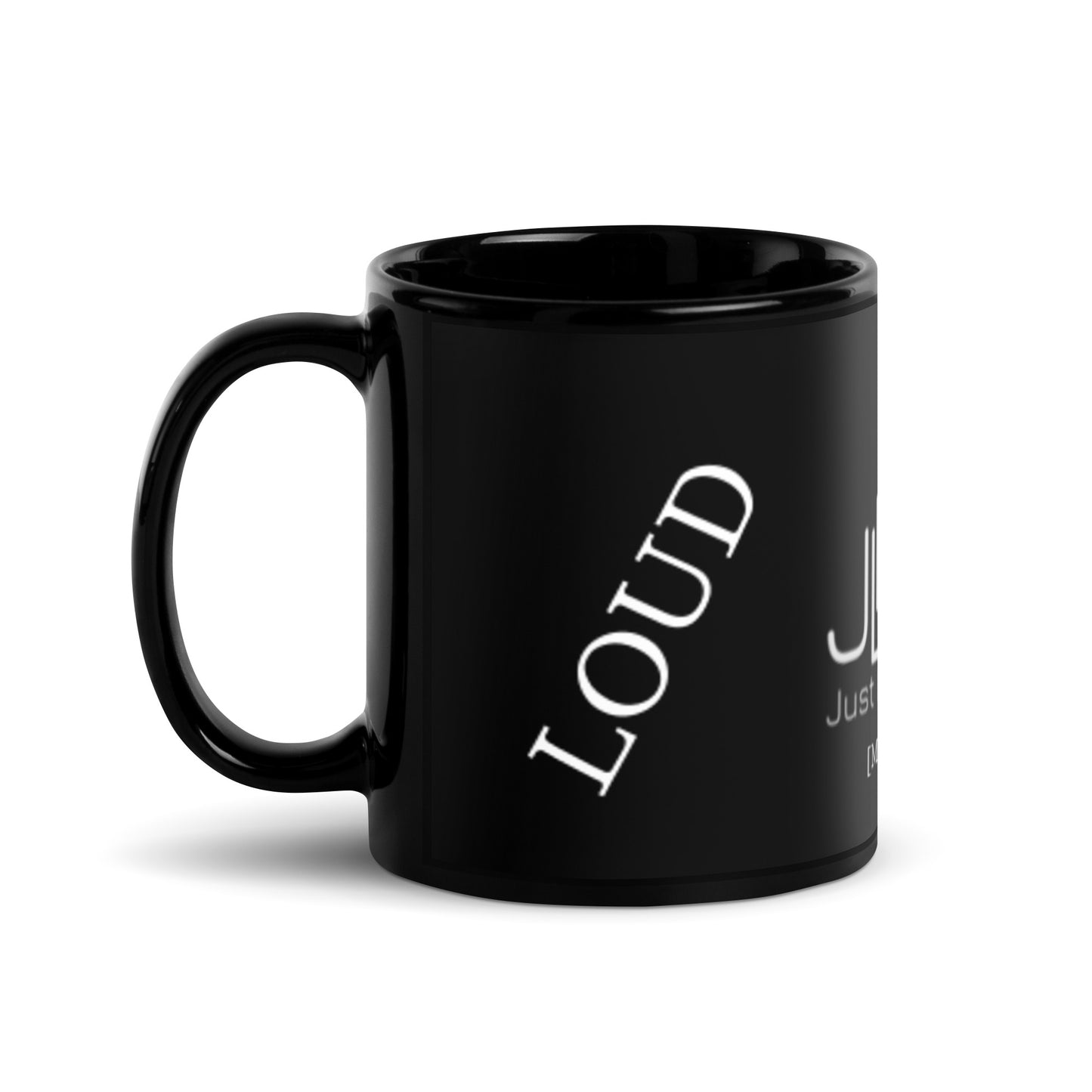 Black Glossy Mug