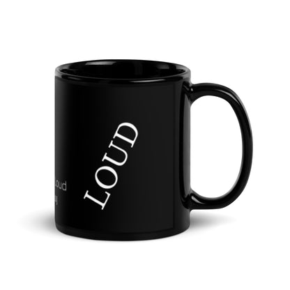 Black Glossy Mug