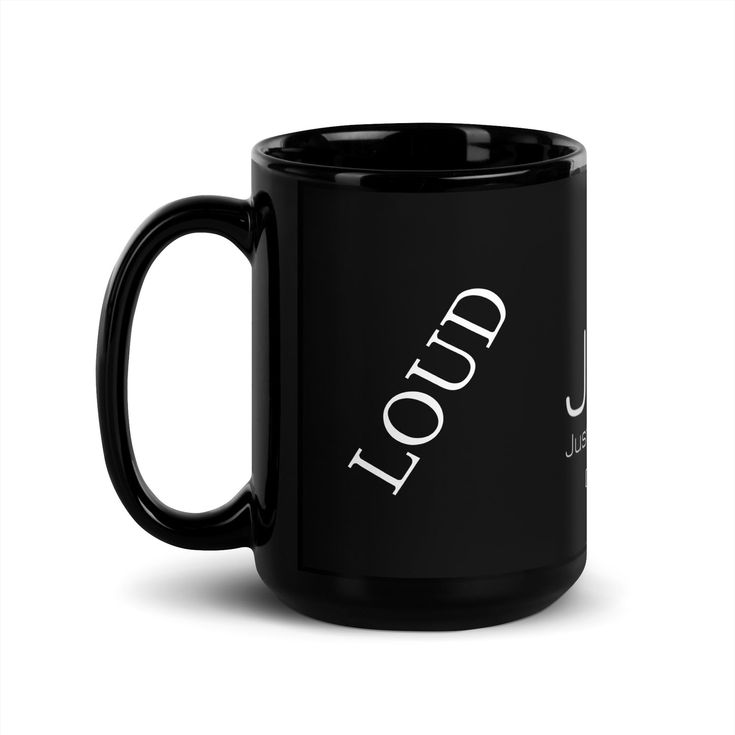 Black Glossy Mug